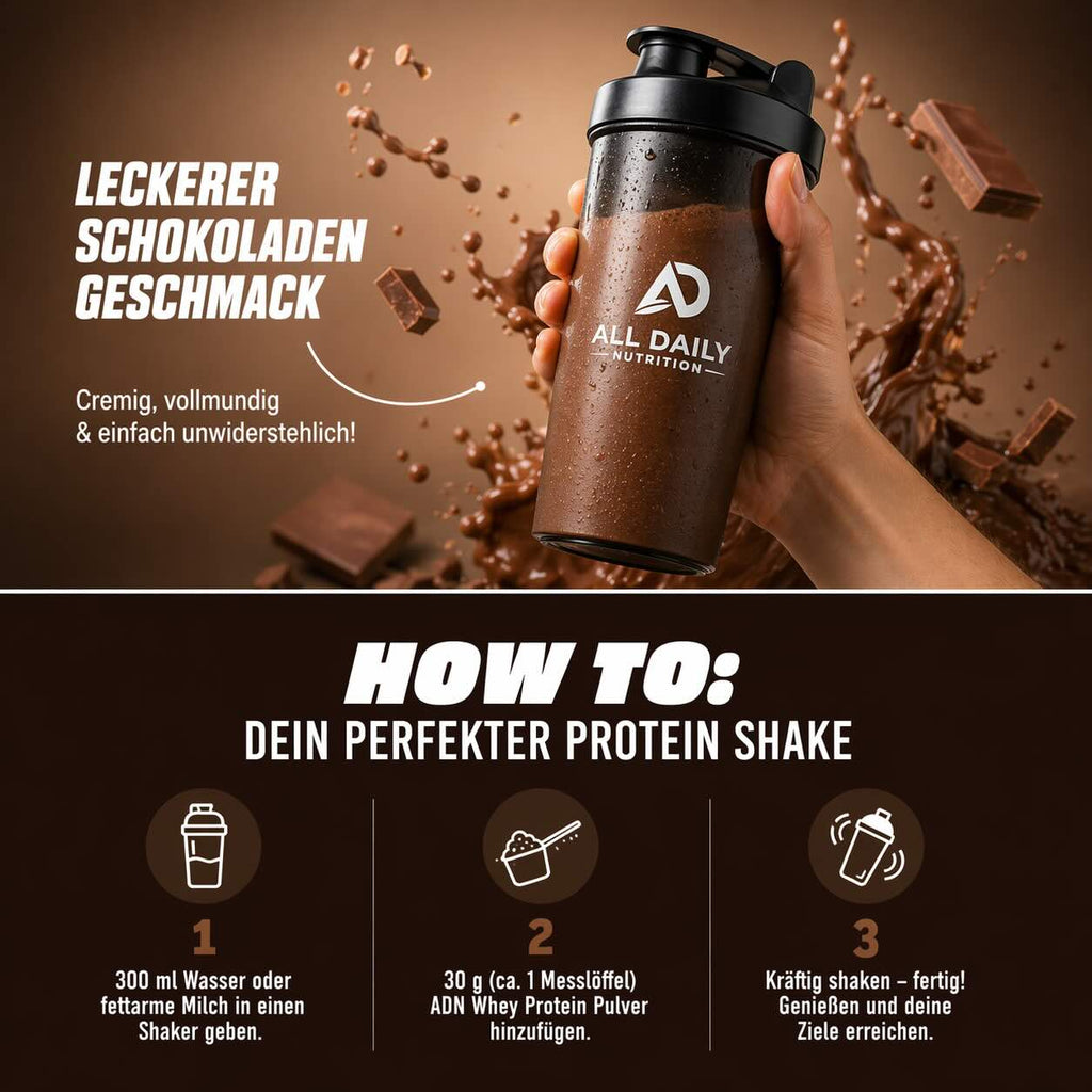 Premium Whey Protein Schokolade - 1.000g