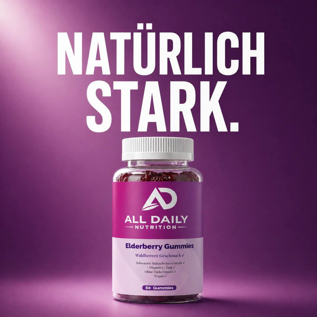Elderberry + Vitamin C + Zink Gummies - 60 Stk.