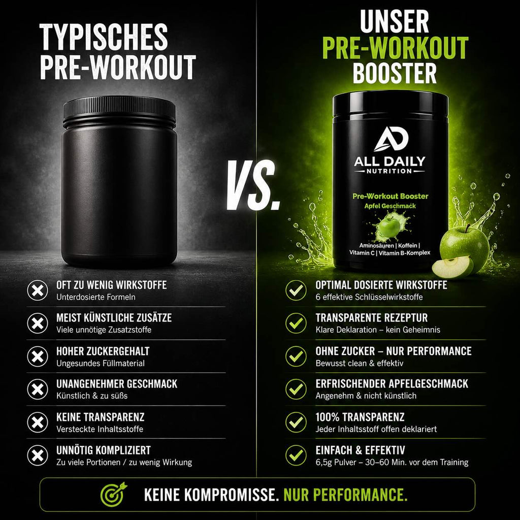 Pre-Workout Booster Apfel - 520g