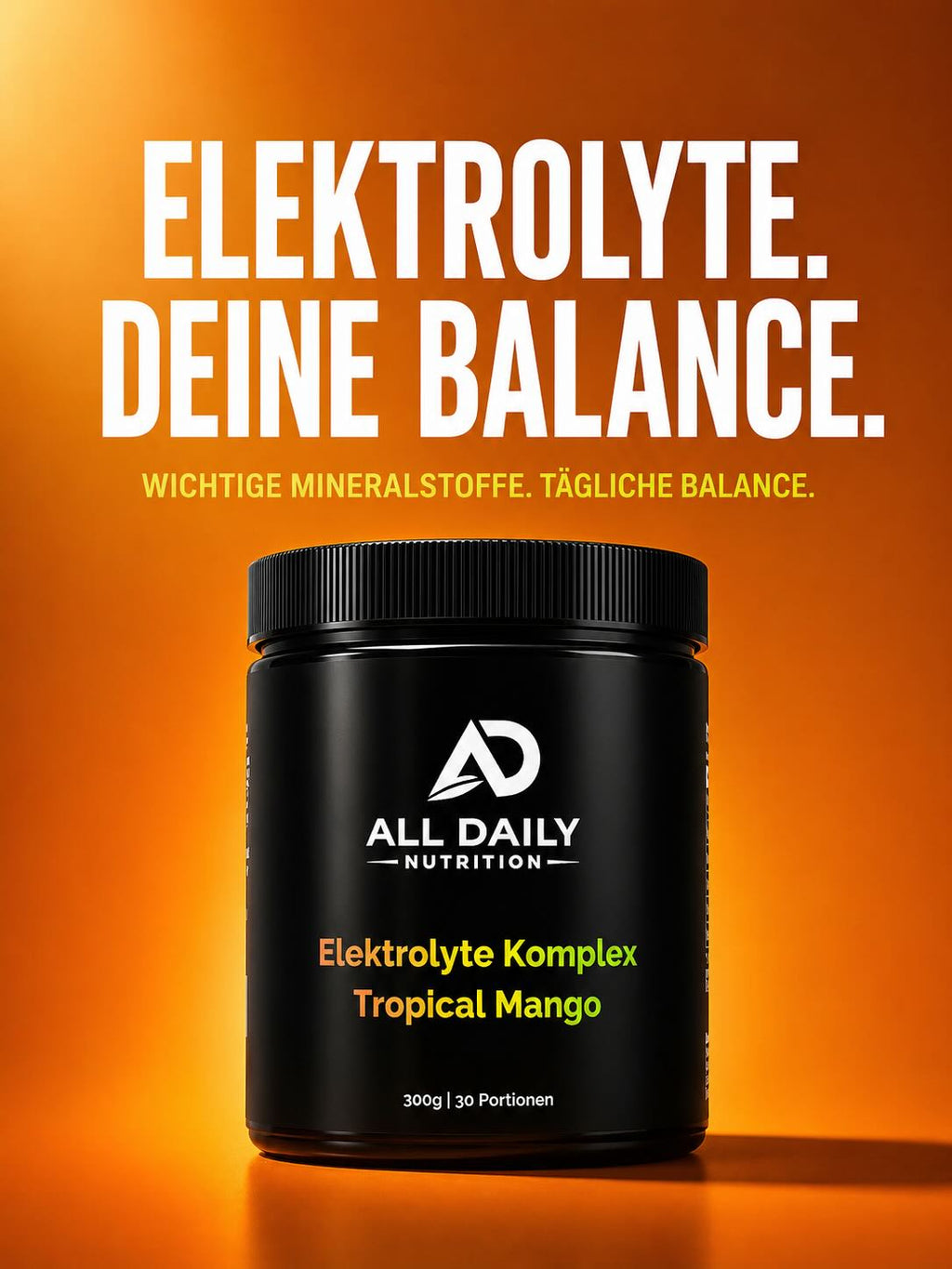 Elektrolyte Pulver Tropical Mango - 300g