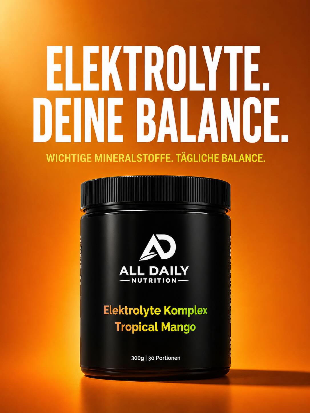 Elektrolyte Pulver Tropical Mango - 300g