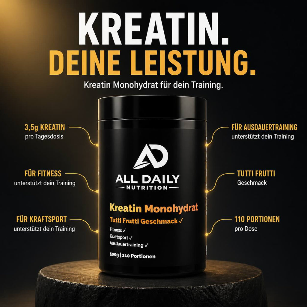 Kreatin Monohydrat Tutti Frutti- 500g