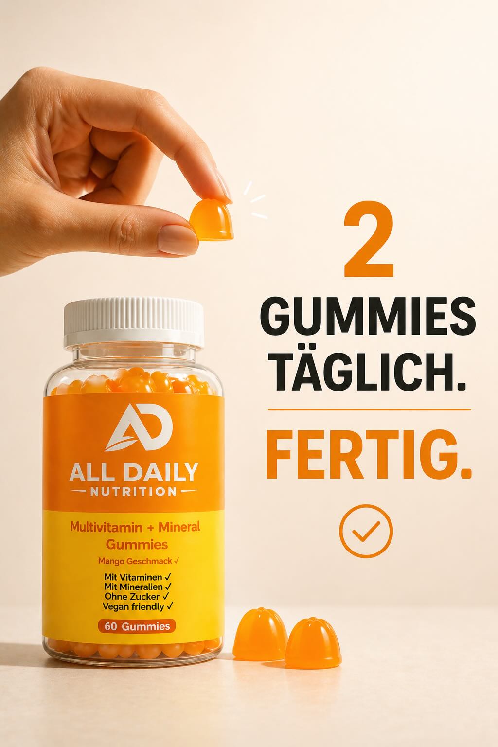 Multivitamin + Mineral Gummies - 60 Stk.