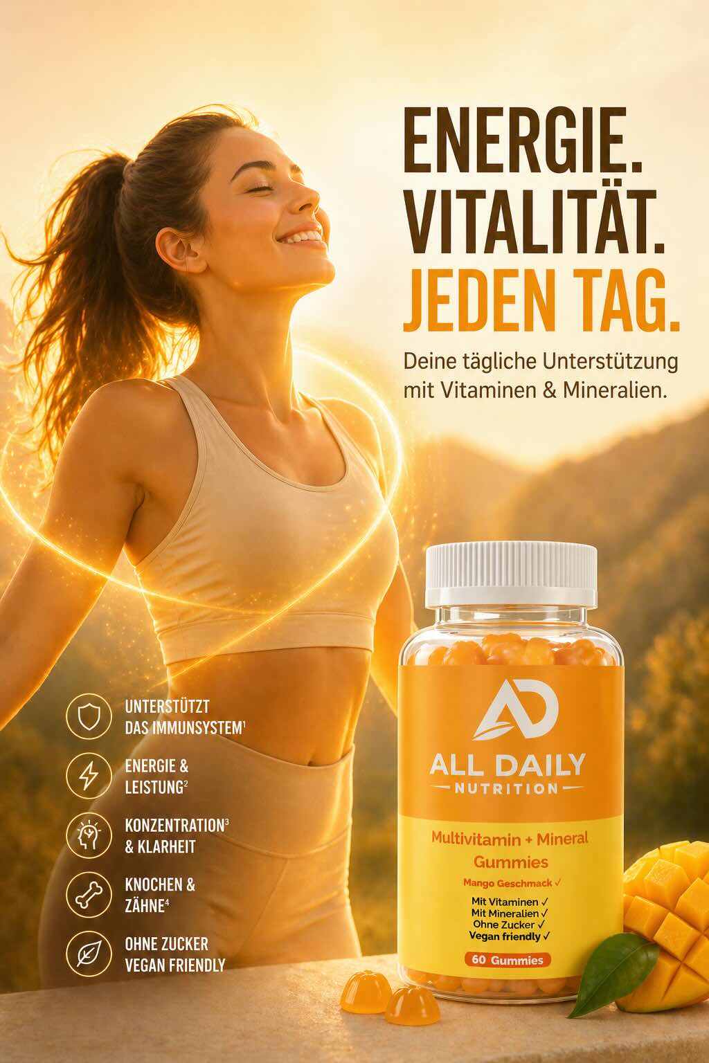 Multivitamin + Mineral Gummies - 60 Stk.