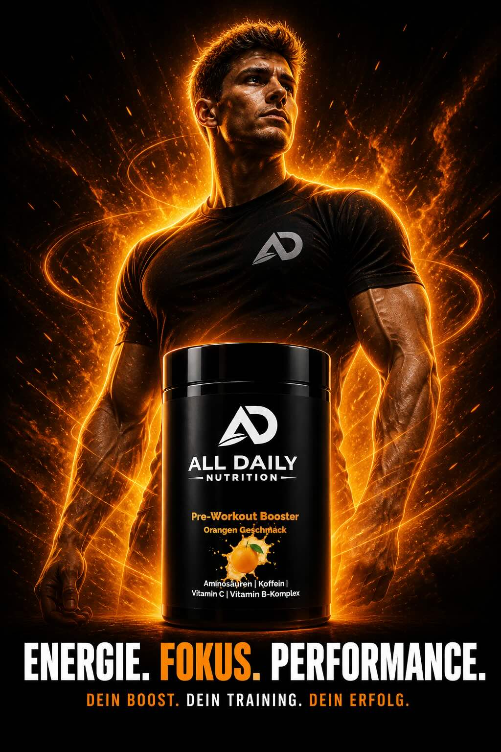 Pre-Workout Booster Orange - 520g