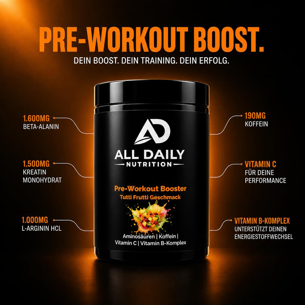 Pre-Workout Booster Tutti Frutti - 520g