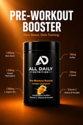 Pre-Workout Booster Orange - 520g