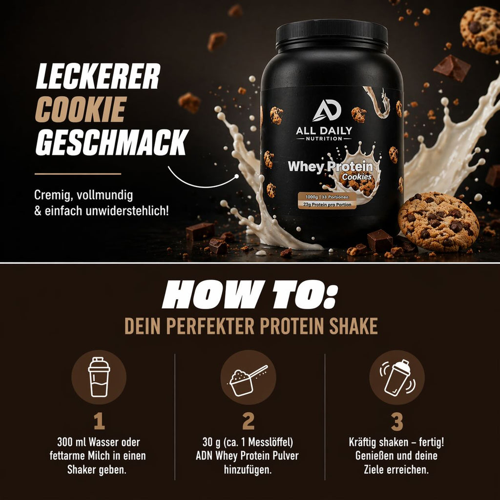Premium Whey Protein Cookies - 1.000g