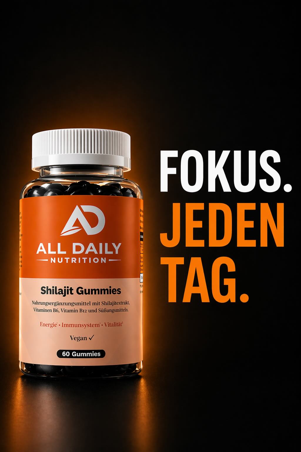Shilajit Gummies + Vitamin C,B6, B12 - 60 Stk.