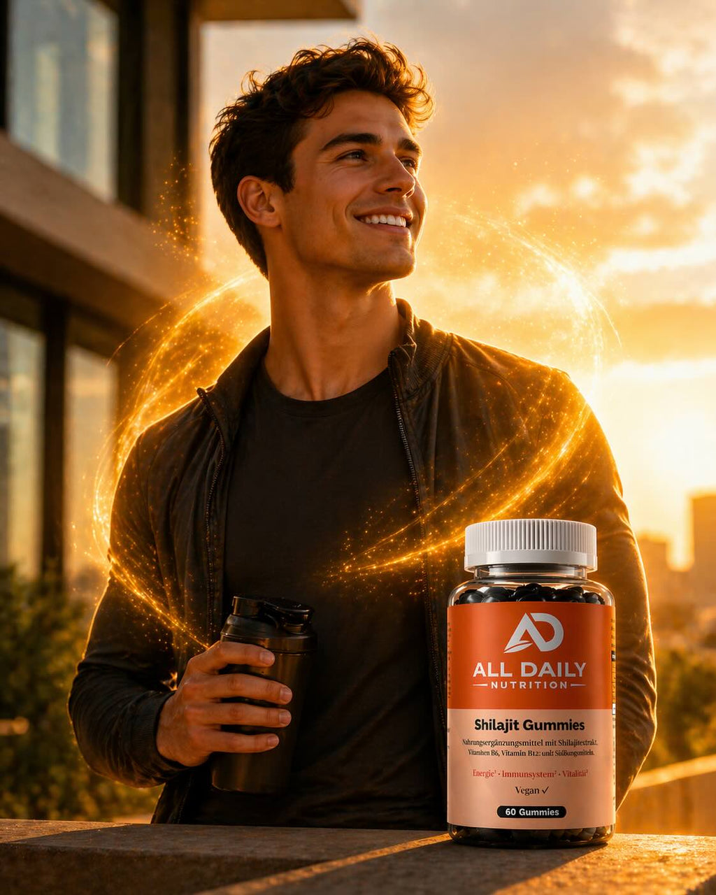 Shilajit Gummies + Vitamin C,B6, B12 - 60 Stk.