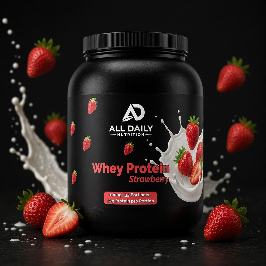 Premium Whey Protein Erdbeere - 1.000g