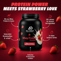 Premium Whey Protein Erdbeere - 1.000g