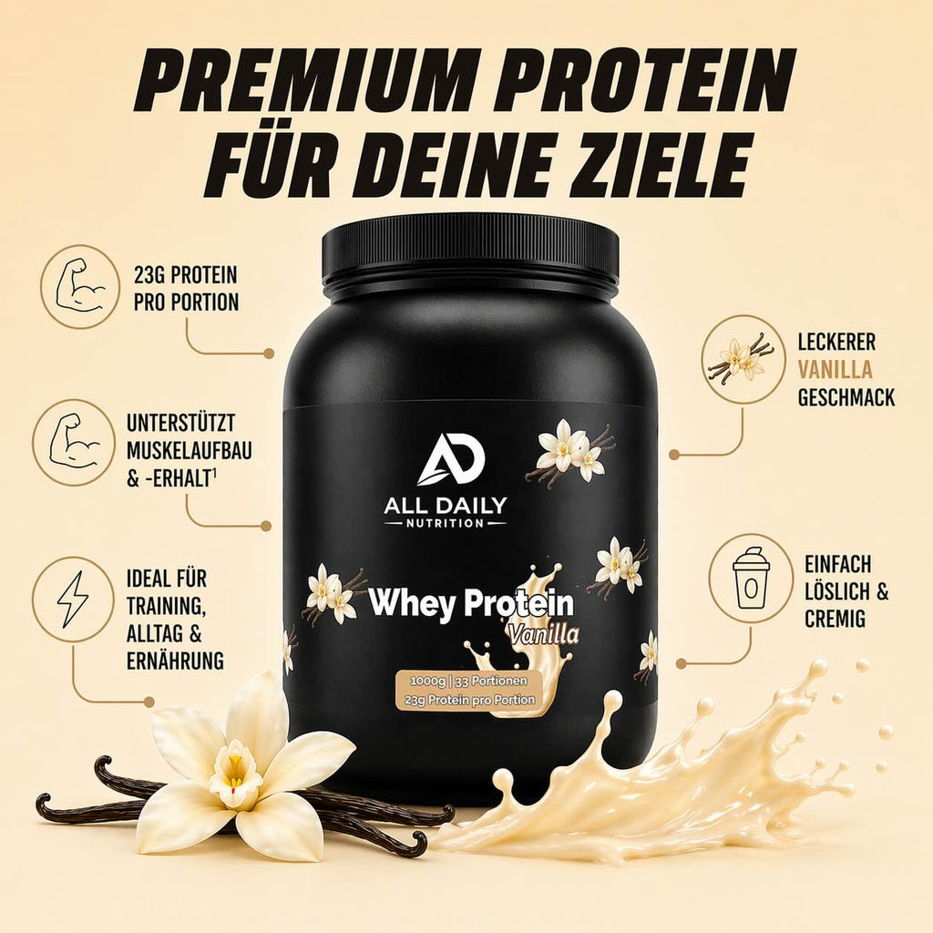 Premium Whey Protein Vanille - 1.000g