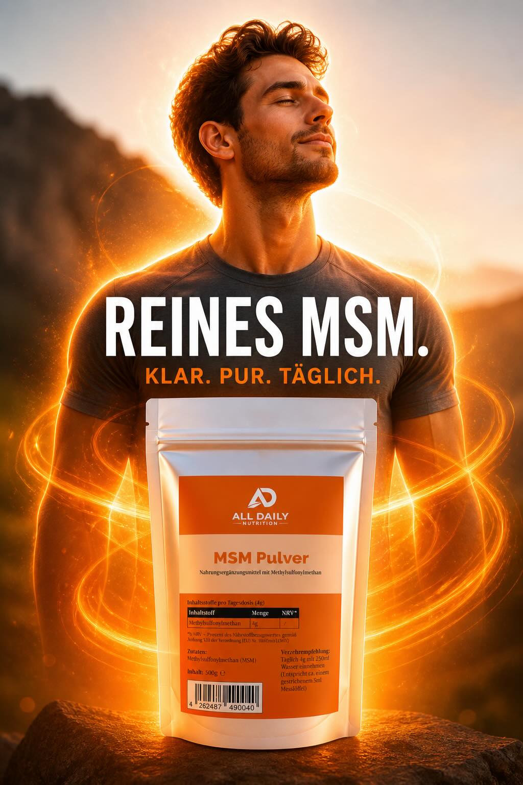 MSM Pulver - 500g