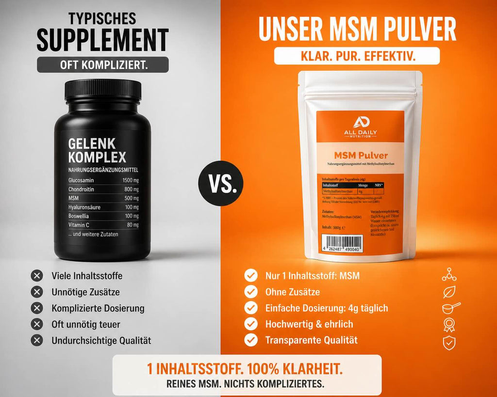 MSM Pulver - 500g